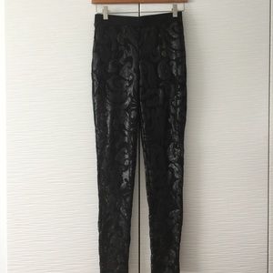 Beeb Sequin Leggings in Black